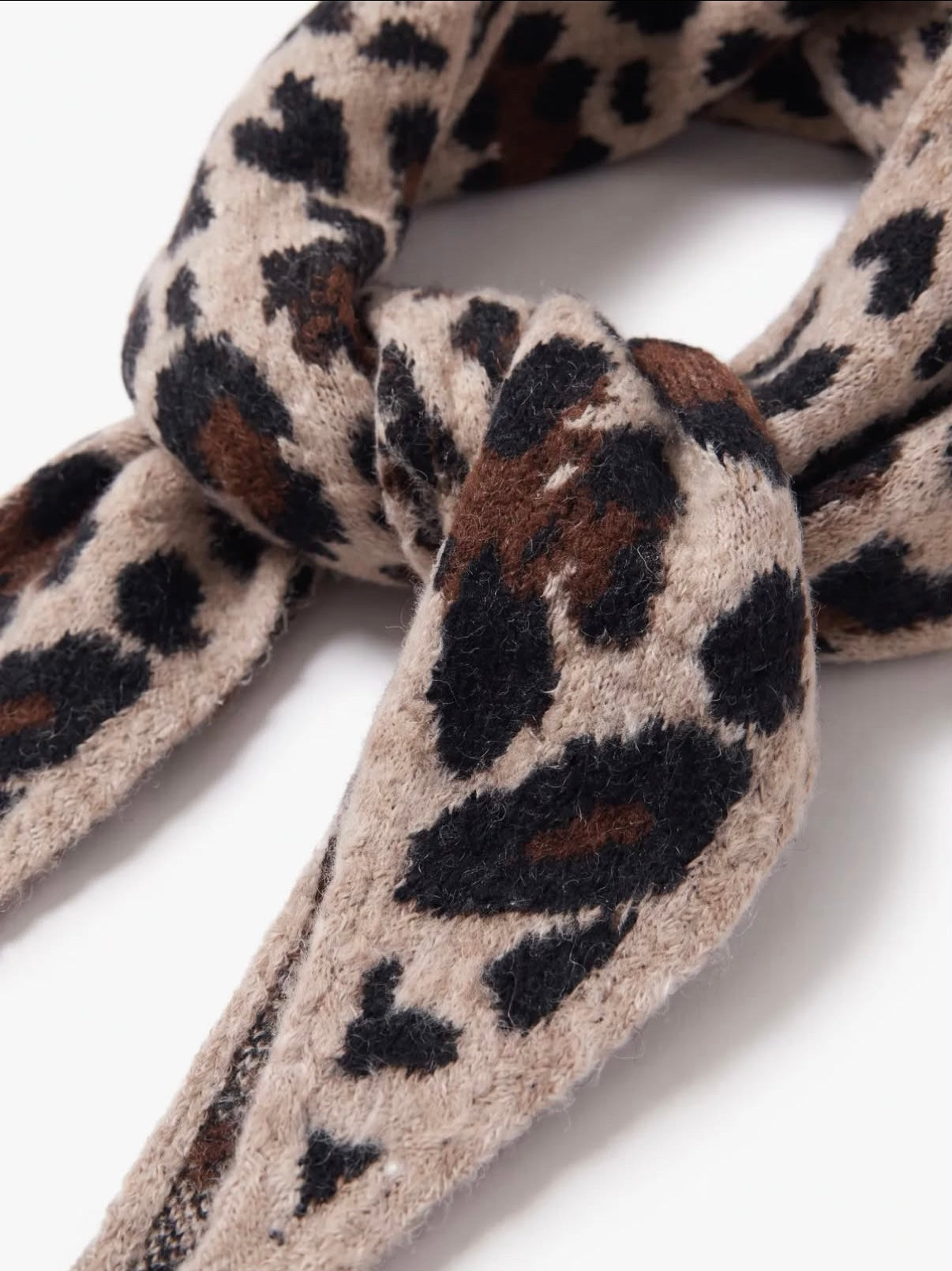 Foulard léopard