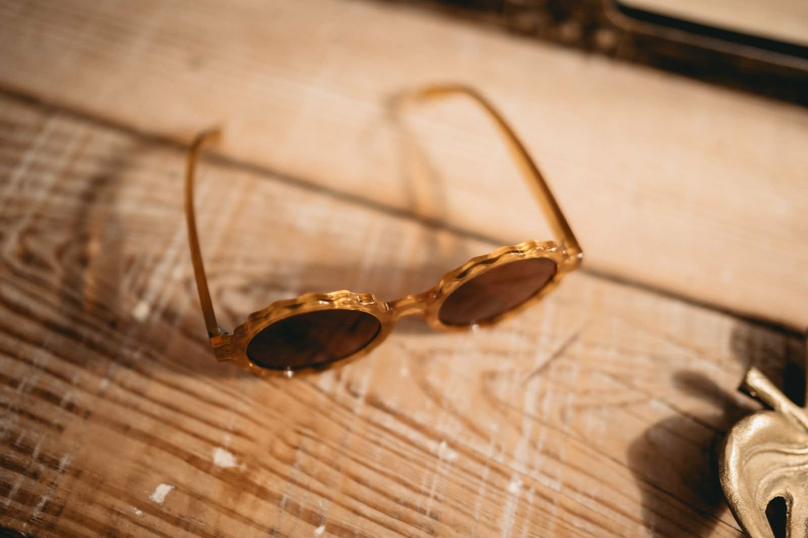 Lunettes Fleur Pêche