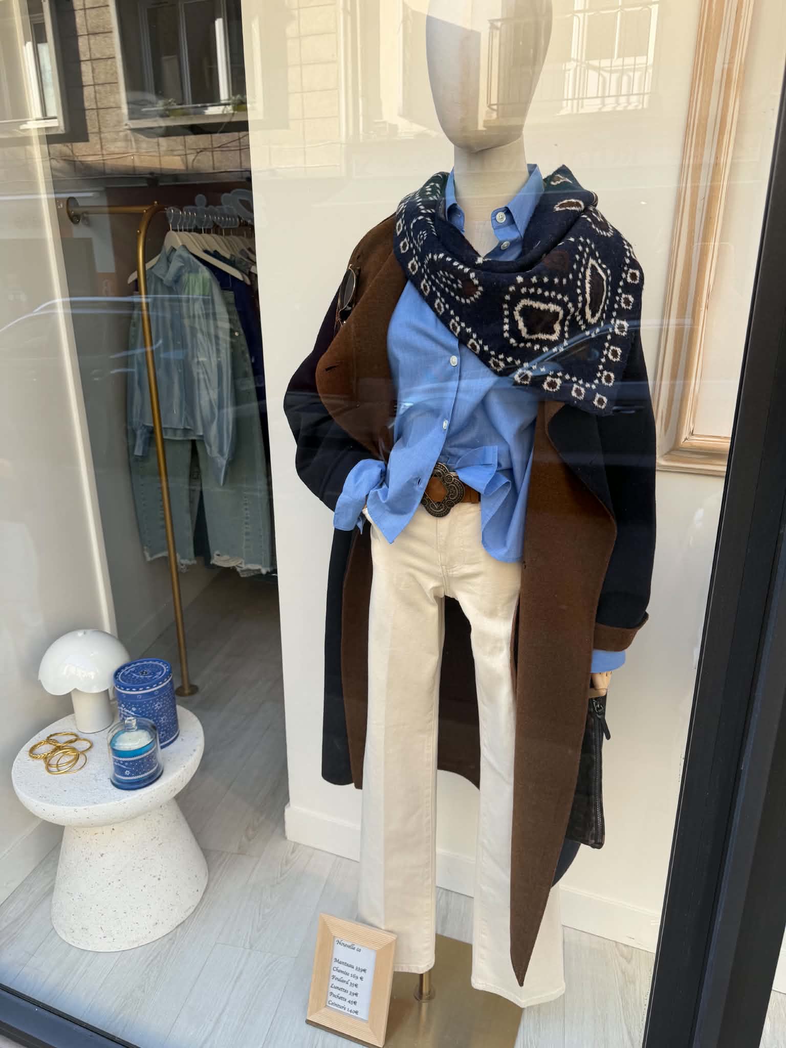Foulard bandana marine