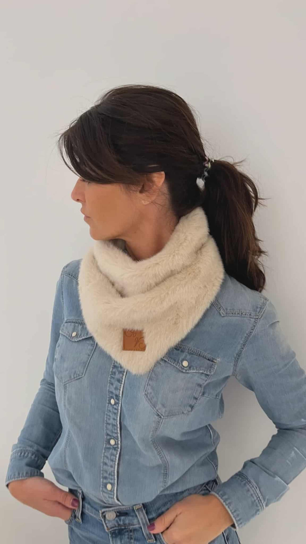 Echarpe Fausse fourrure