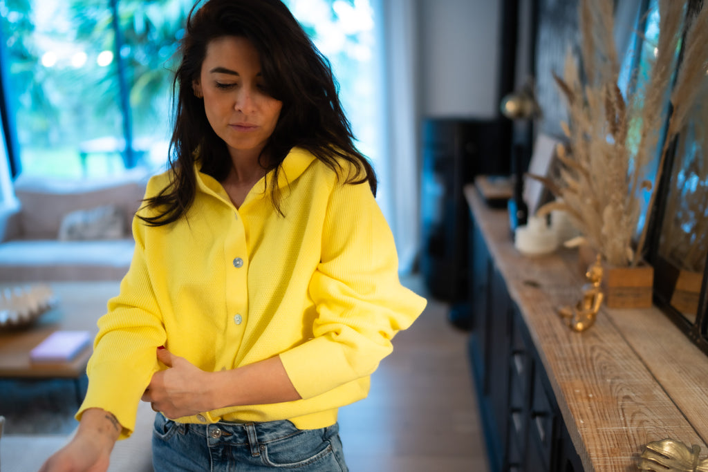 Gilet à capuche Yellow