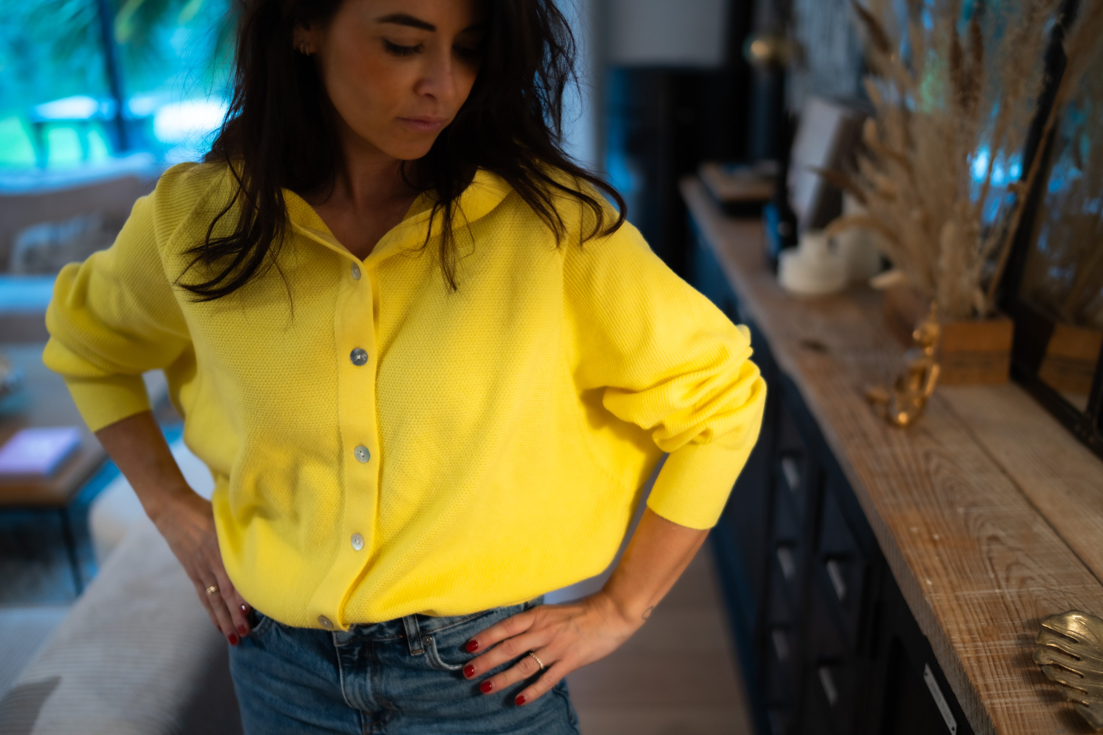 Gilet à capuche Yellow