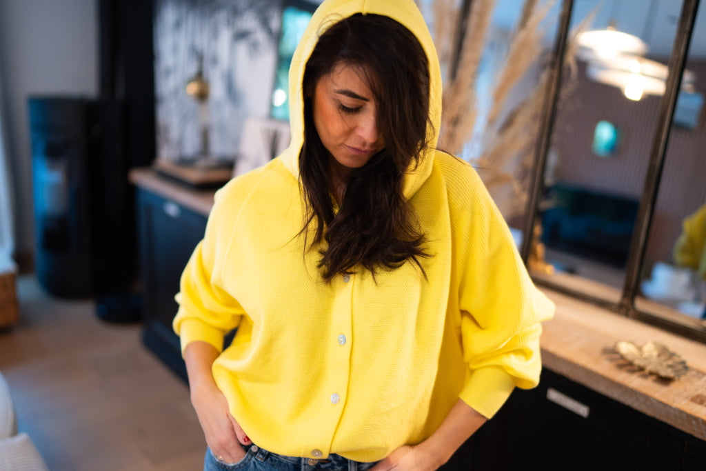 Gilet à capuche Yellow