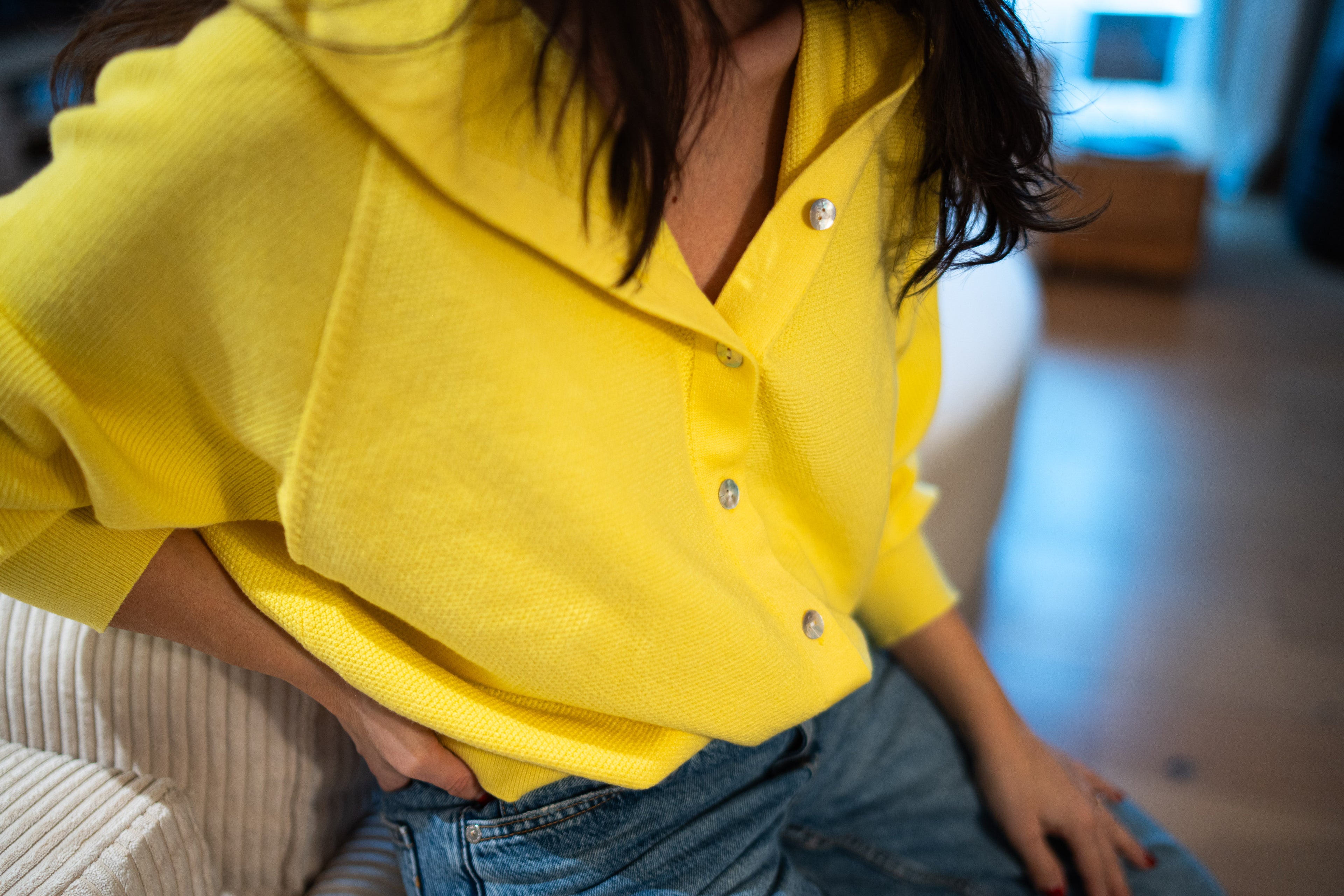 Gilet à capuche Yellow