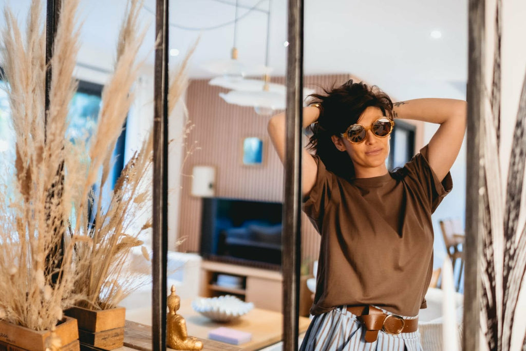 Lunettes Fleur Pêche