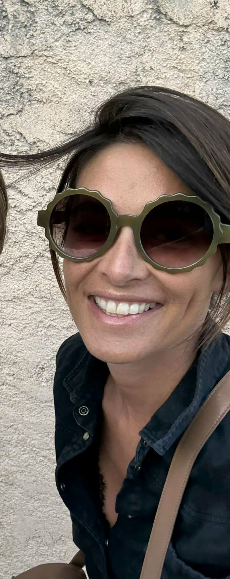 Lunettes Fleur Olive