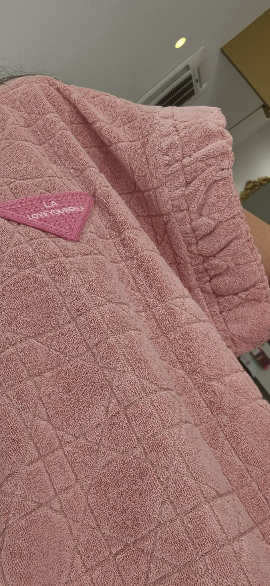 T shirt éponge Rose