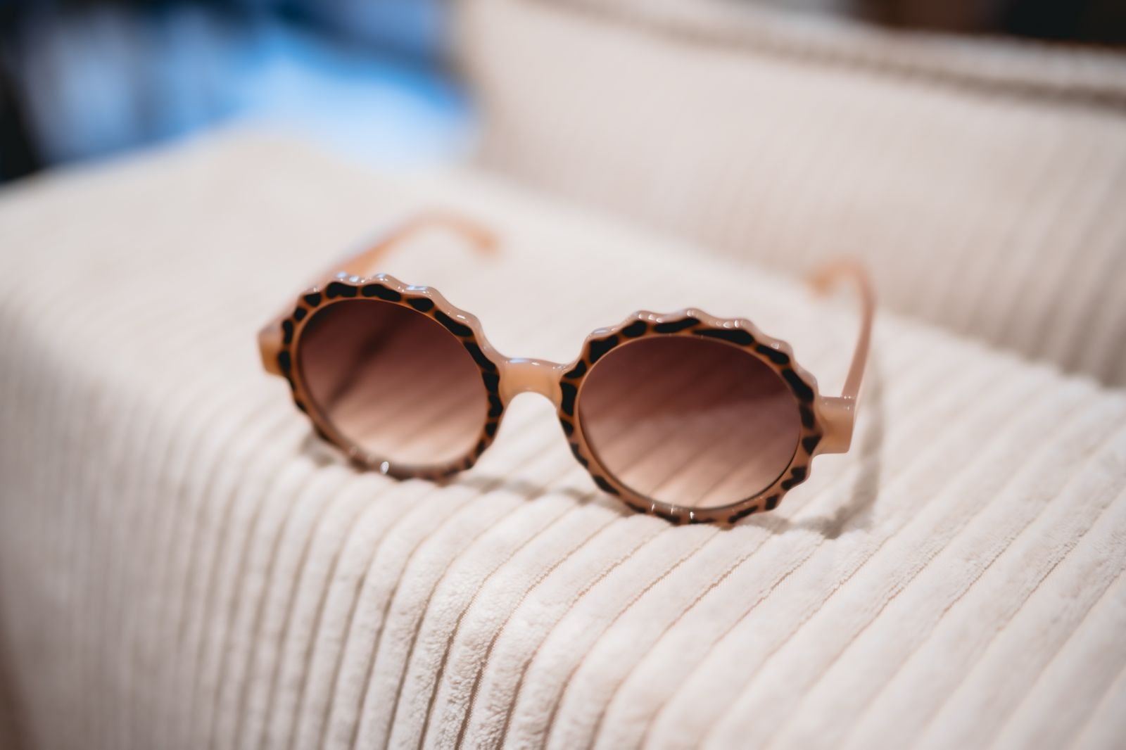 Lunettes Fleur Ecaille rose