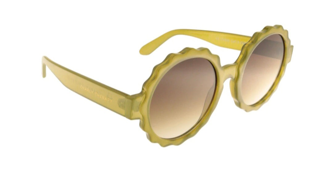 Lunettes Fleur Olive