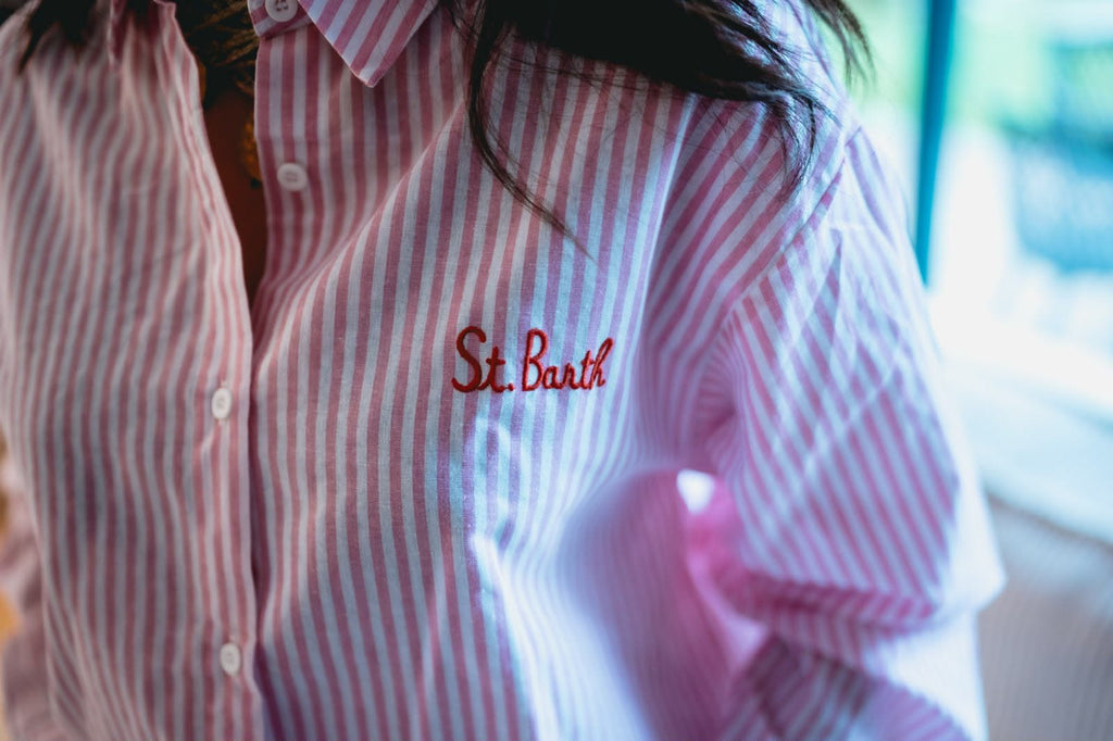 Chemise St Barth Rose