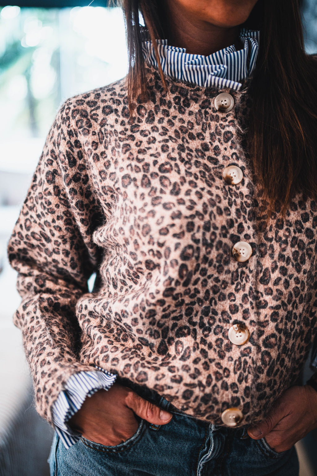 Gilet léopard