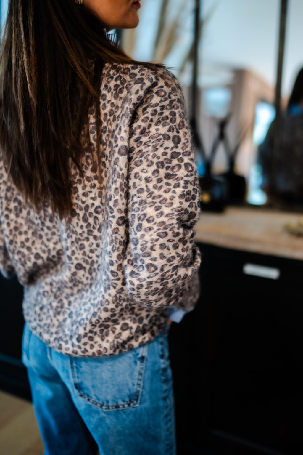 Gilet léopard