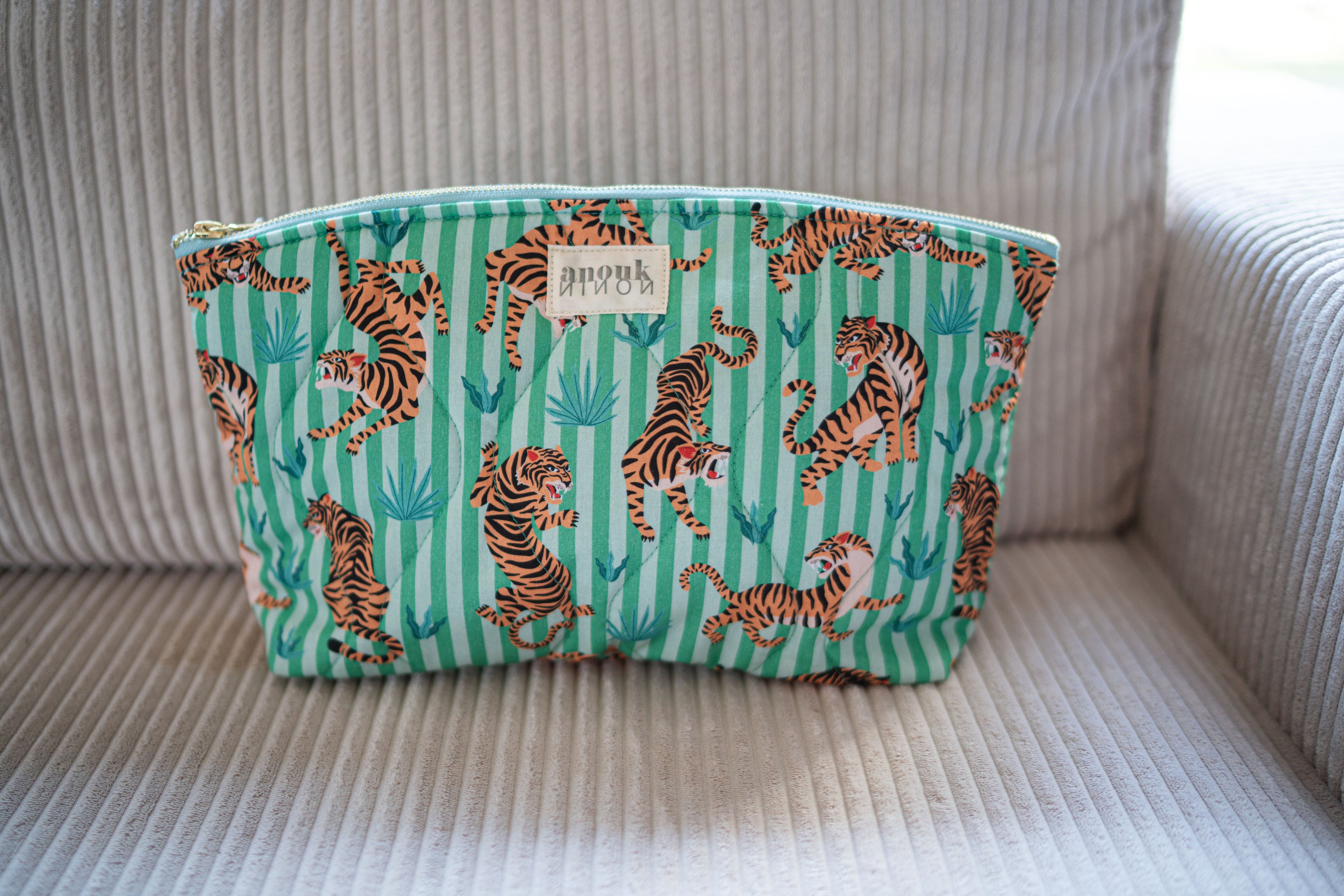 Pochette Tiger verte