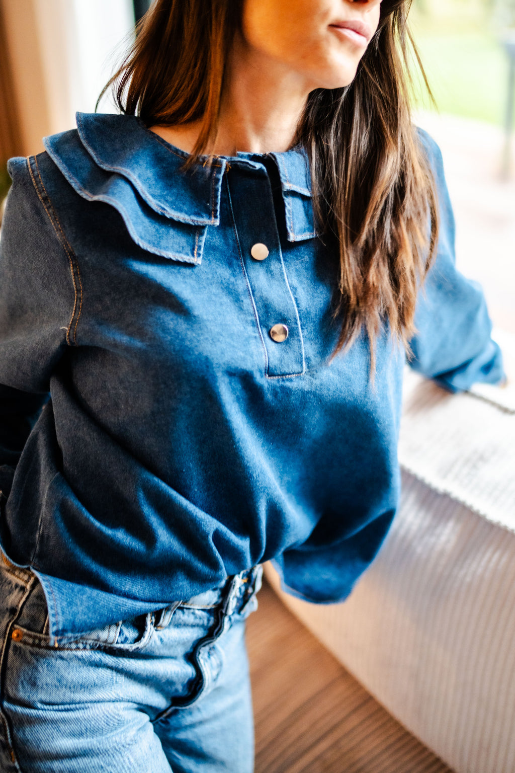Blouse en jean