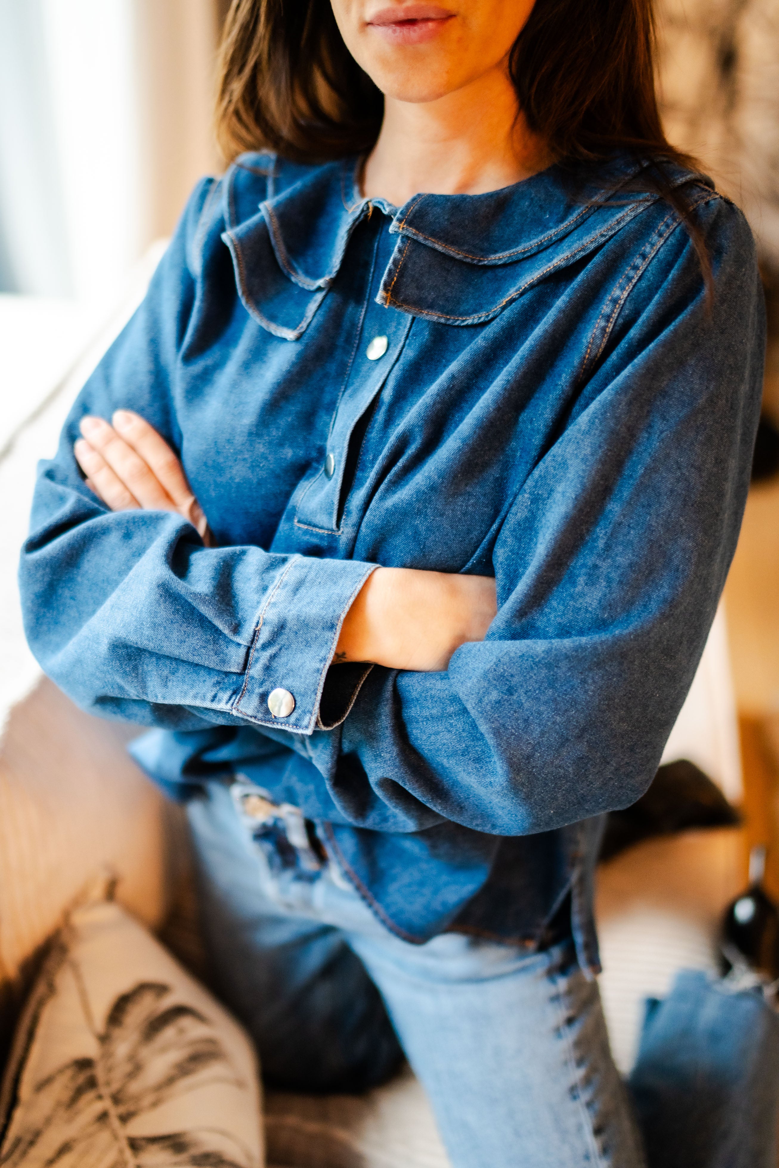Blouse en jean