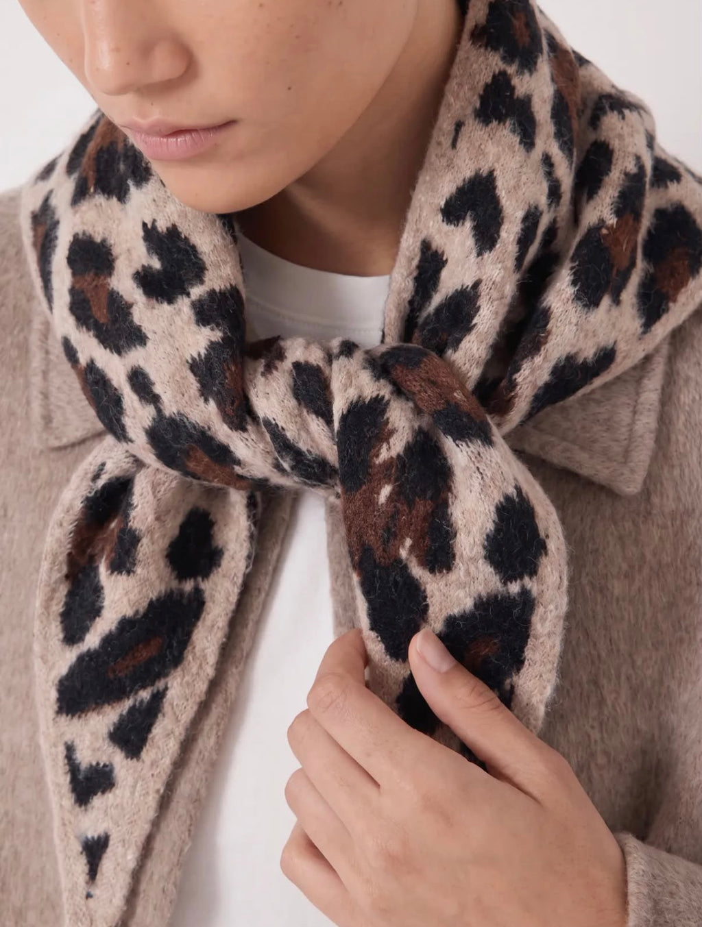 Foulard léopard