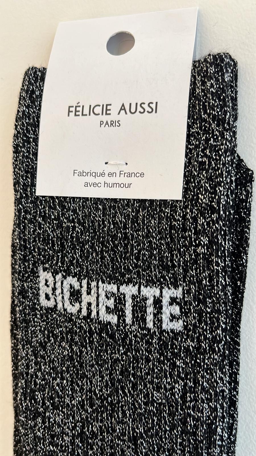 Chaussettes à paillettes BICHETTE