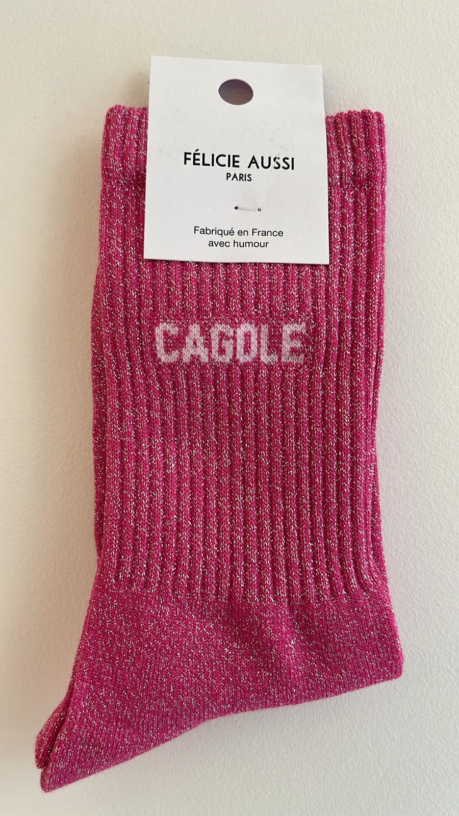 Chaussettes à paillettes CAGOLE