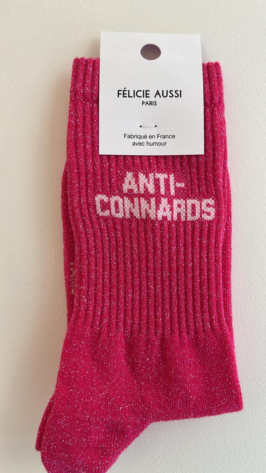 Chaussettes à paillettes ANTI CONNARDS