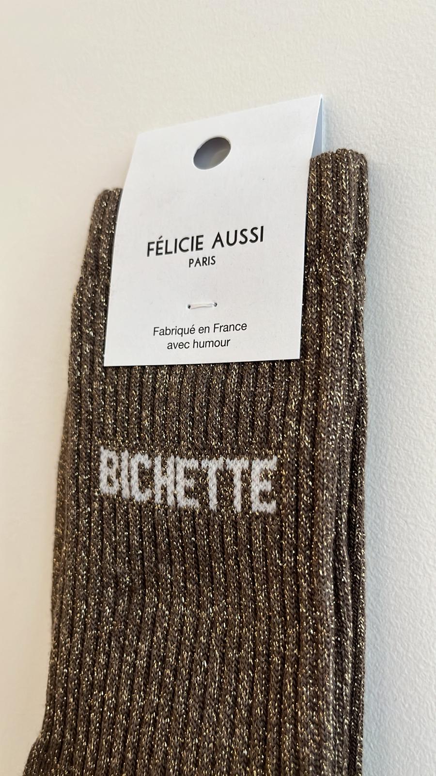 Chaussettes à paillettes BICHETTE