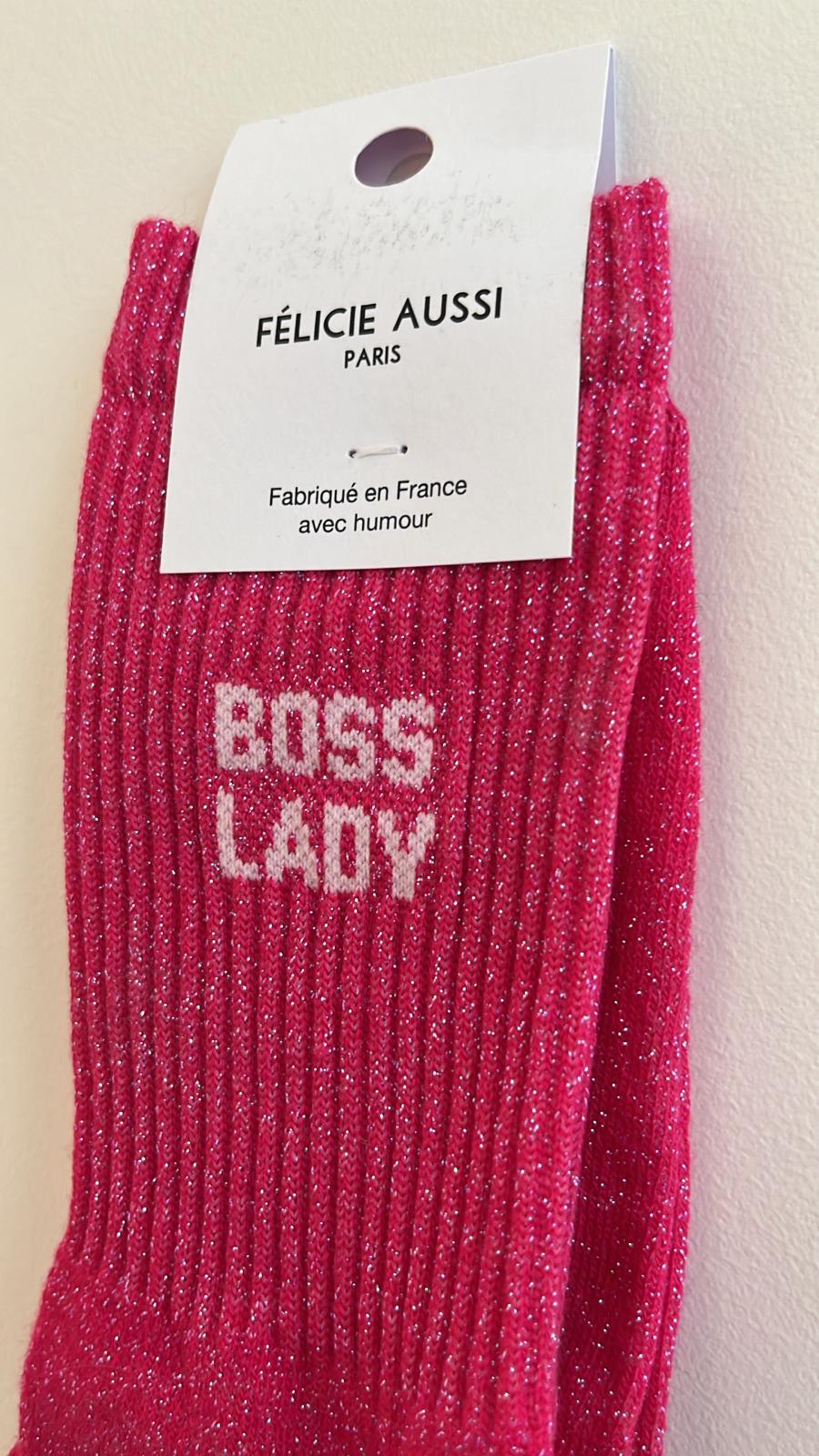 Chaussettes à paillettes BOSS LADY