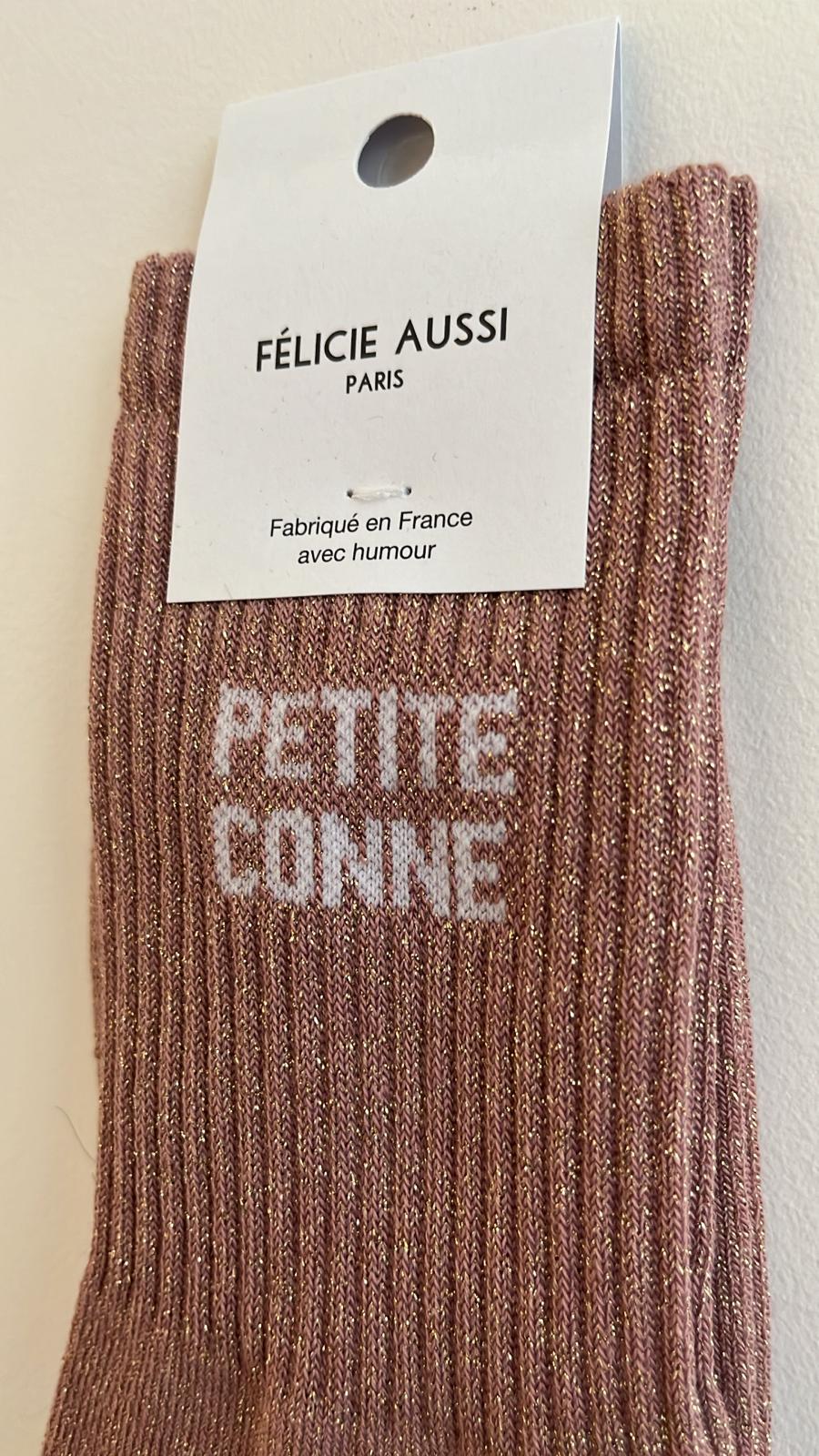 Chaussettes à paillettes PETITE CONNE
