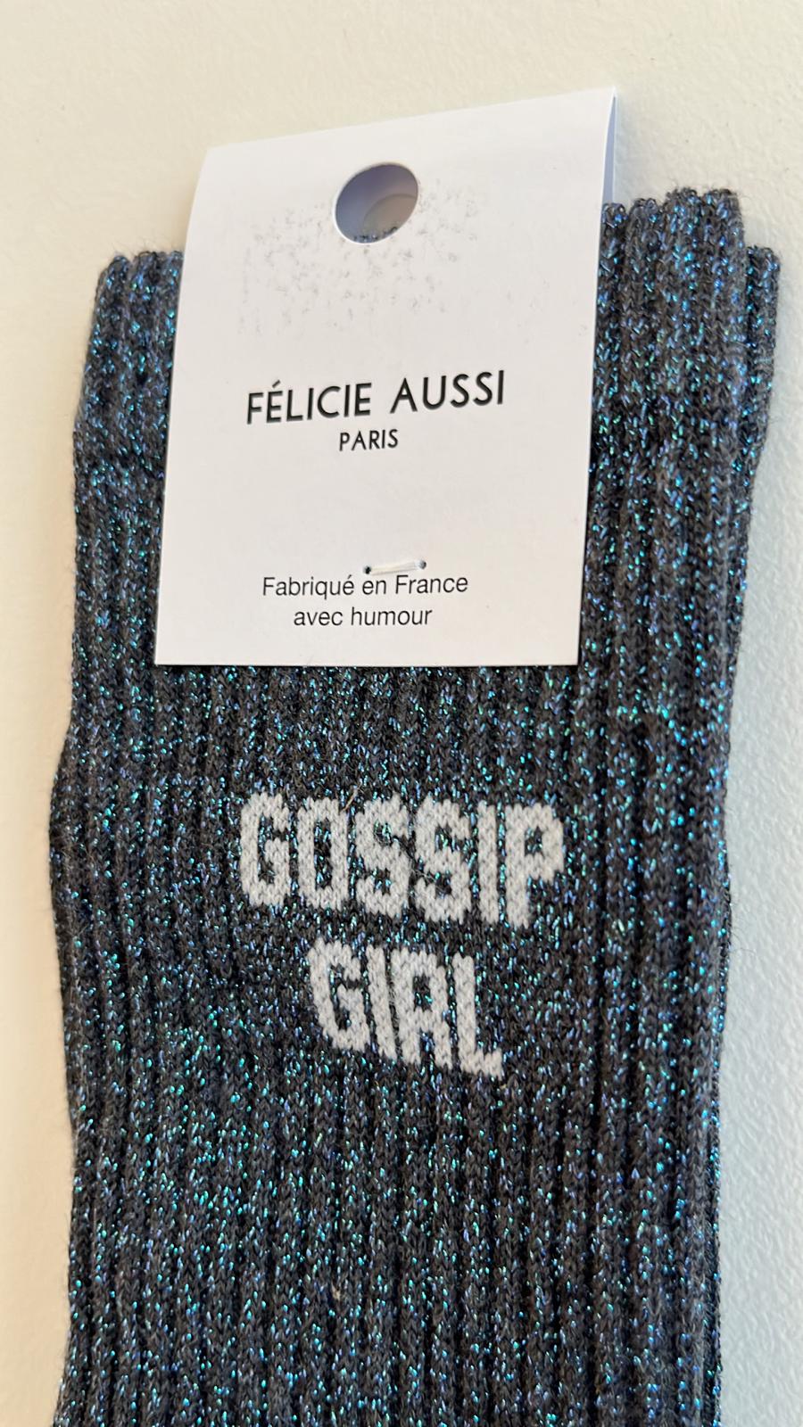 Chaussettes à paillettes GOSSIP GIRL