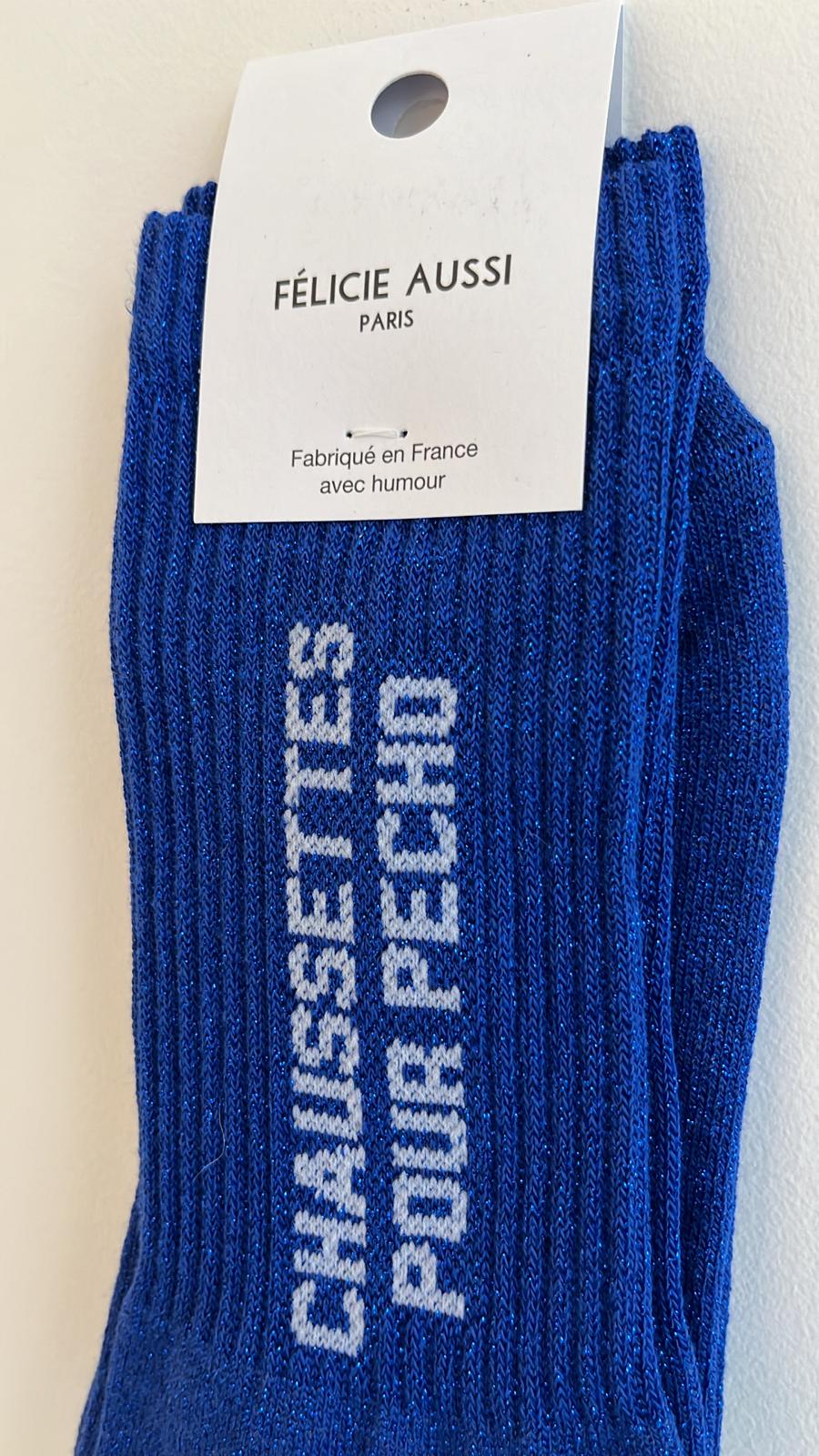 Chaussettes à paillettes POUR PECHO