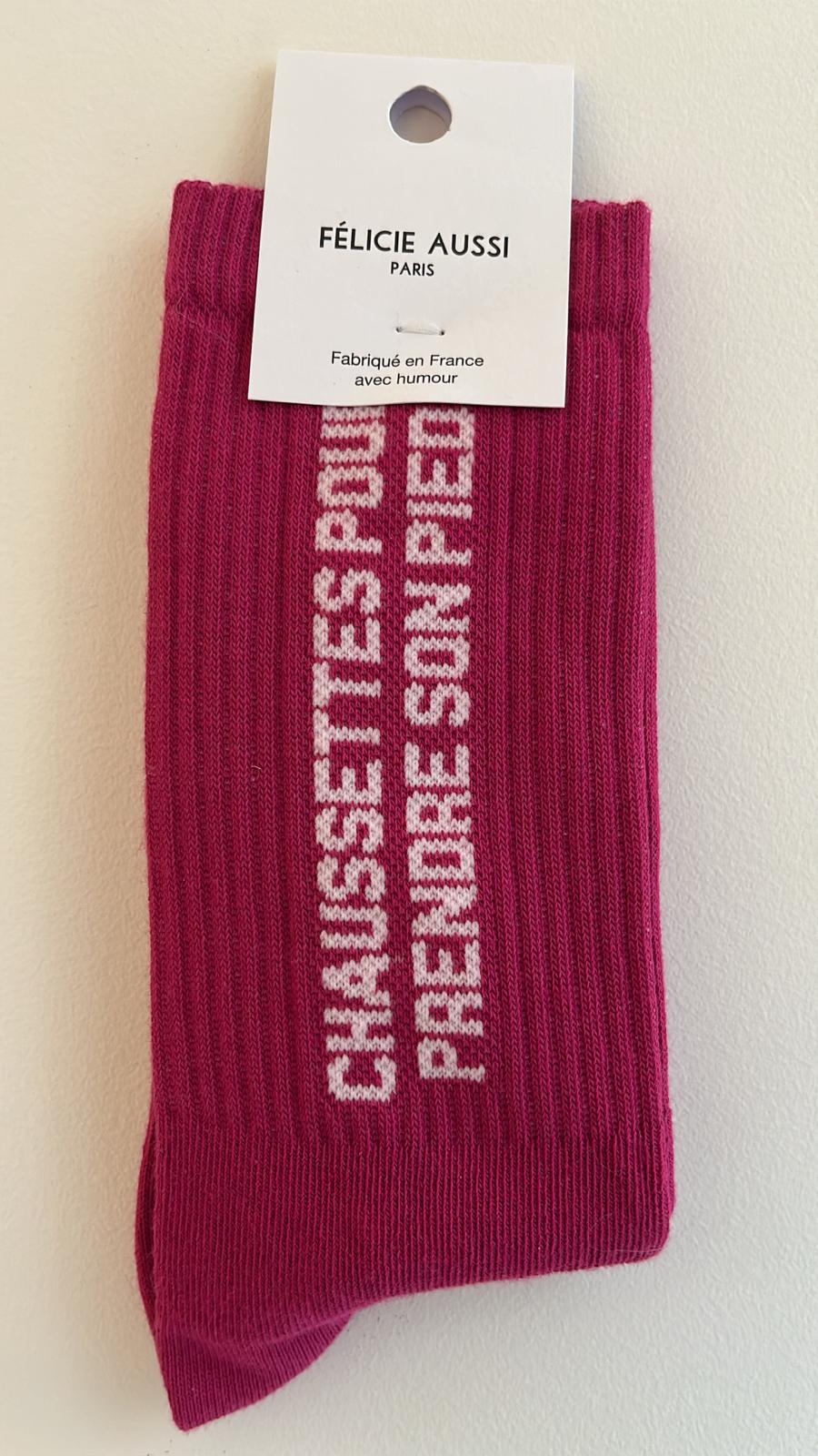 Chaussettes POUR PRENDRE SON PIED