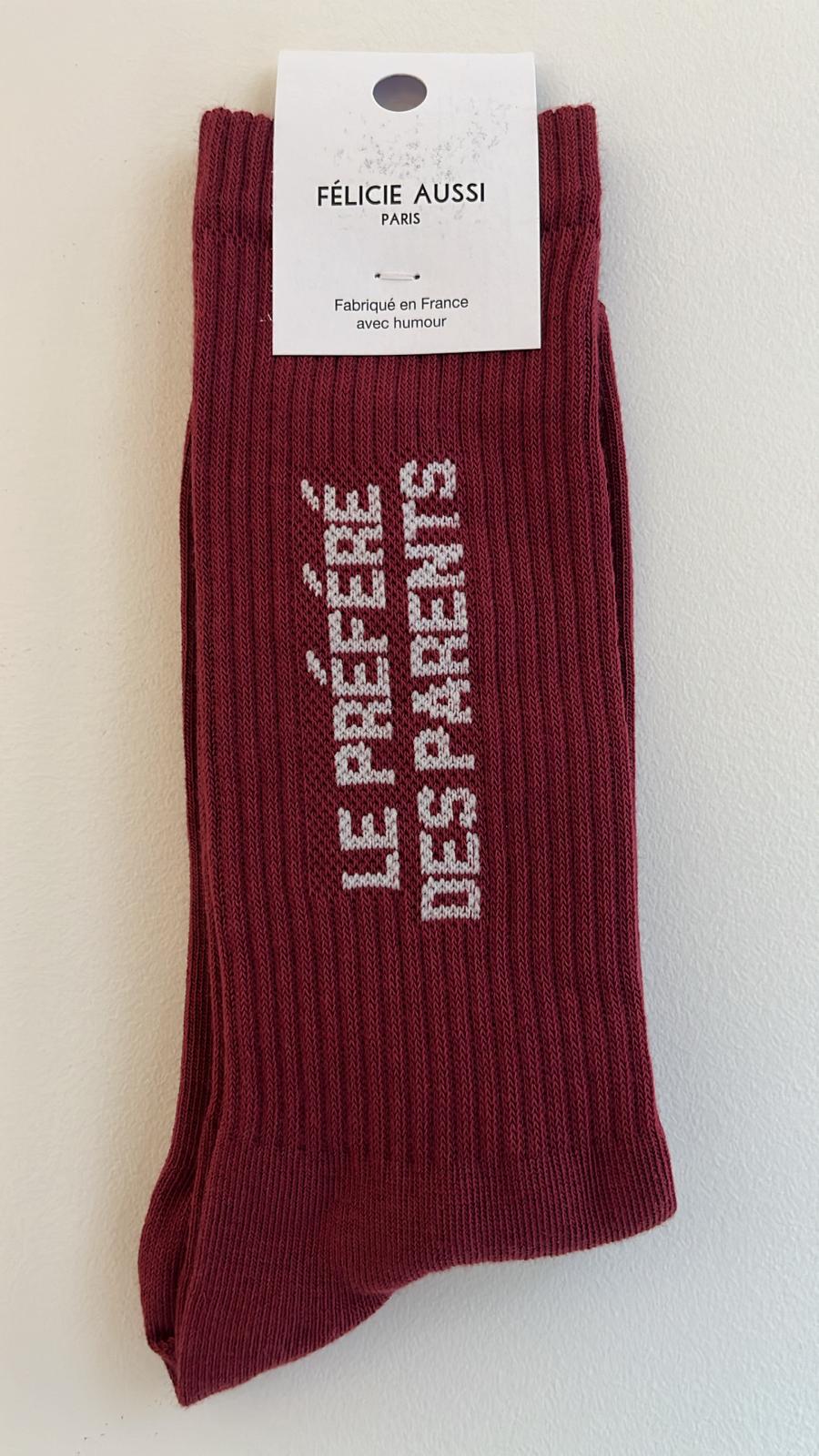 Chaussettes HOMME LE PREFERE DES PARENTS