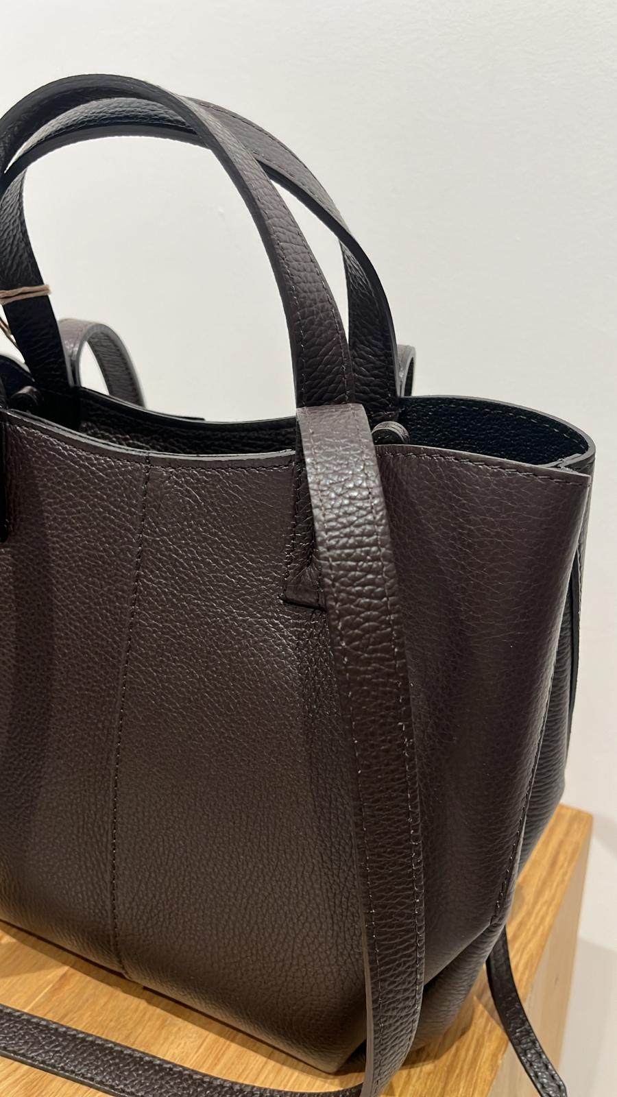 Sac Cuir Chocolat