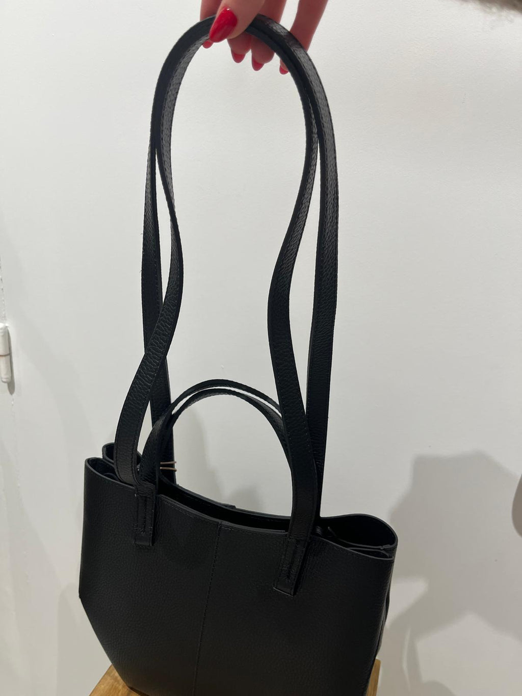 Sac Cuir noir
