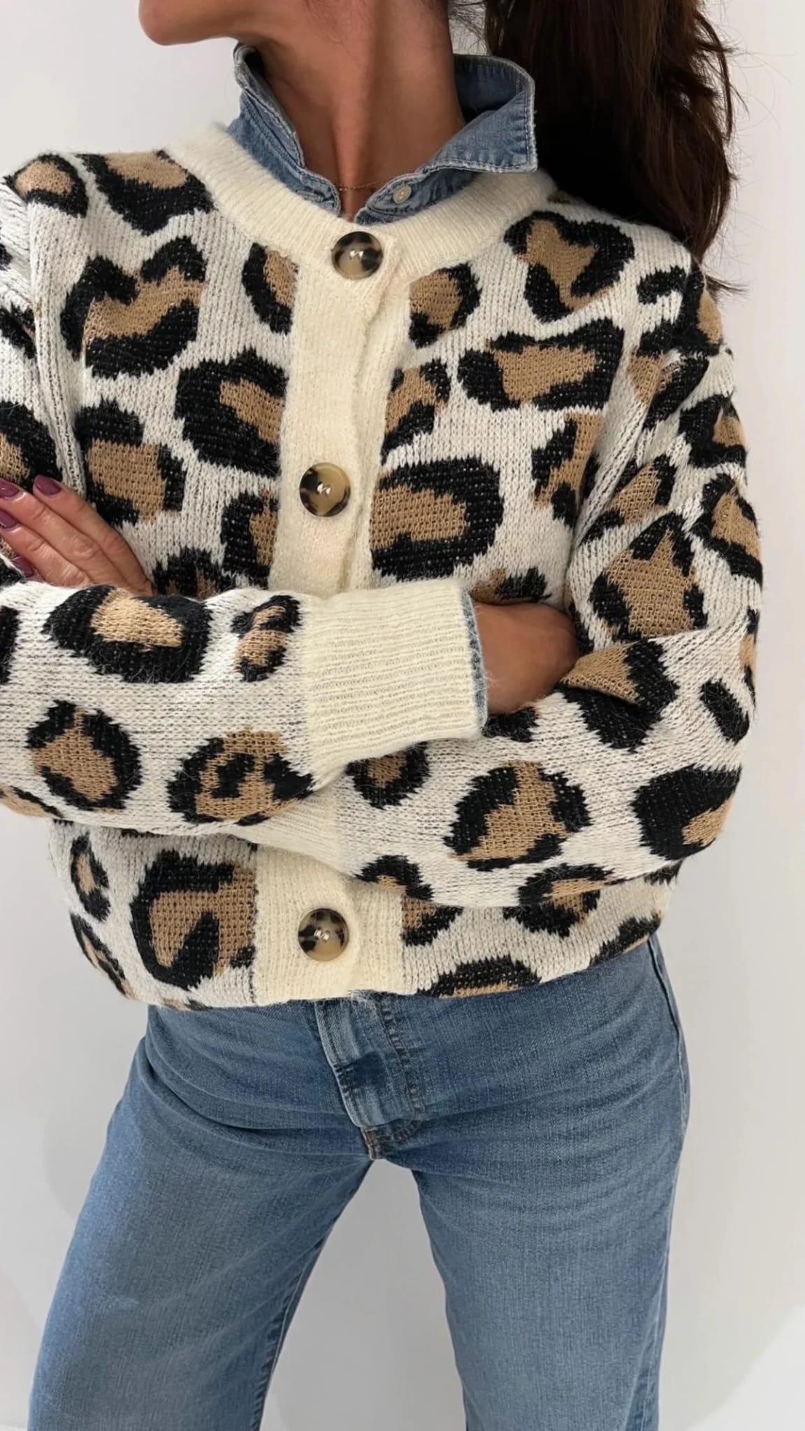 Gilet Léopard