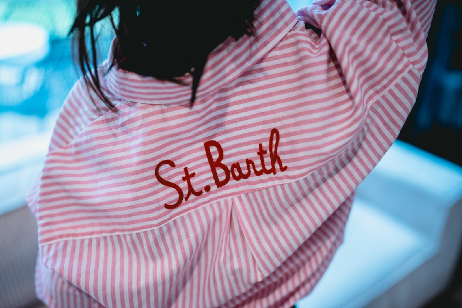 Chemise St Barth Rose