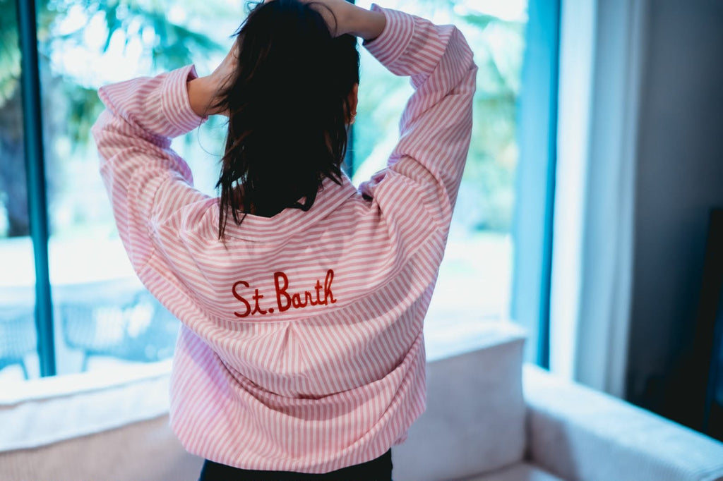 Chemise St Barth Rose