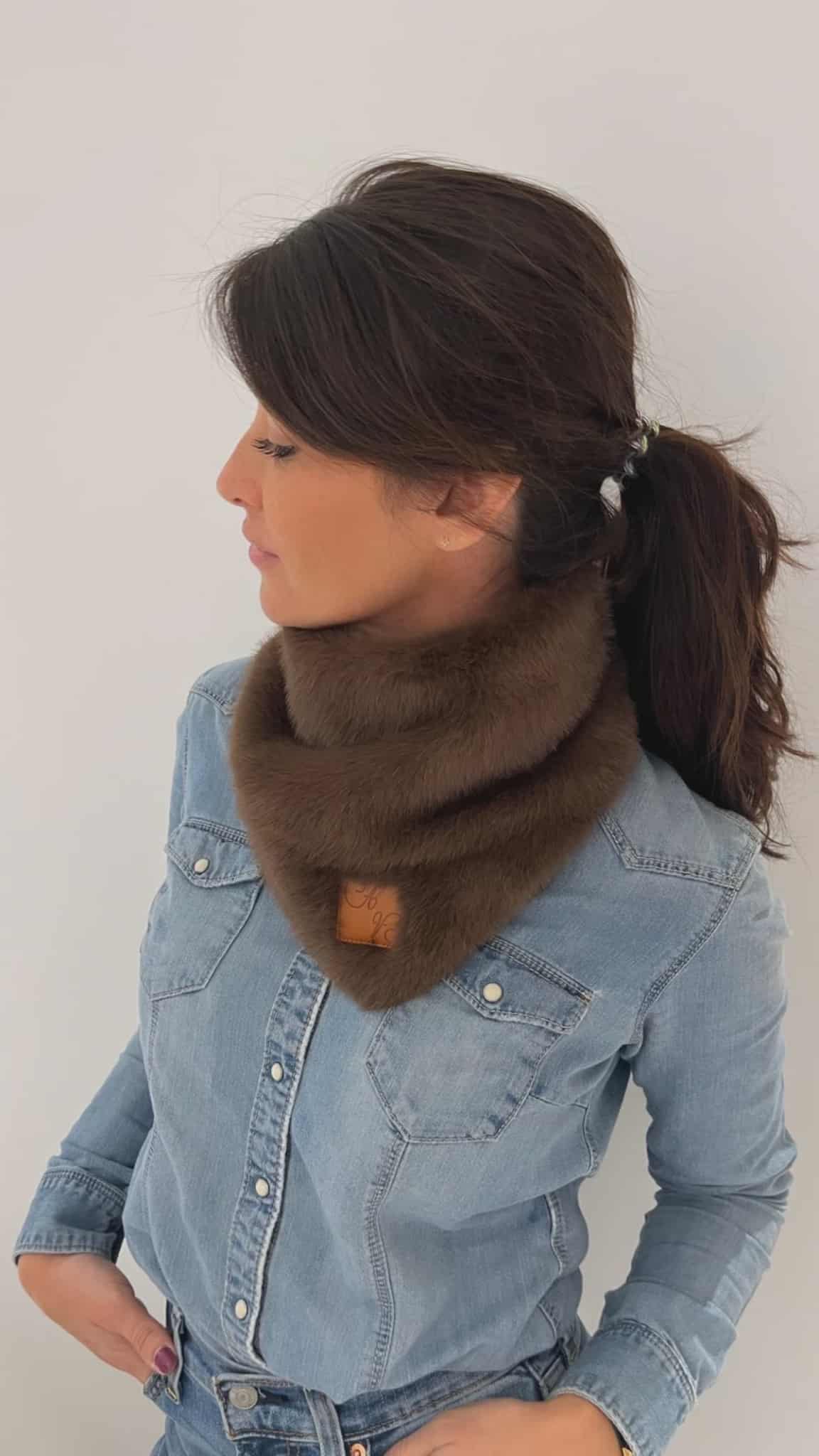 Echarpe Fausse fourrure