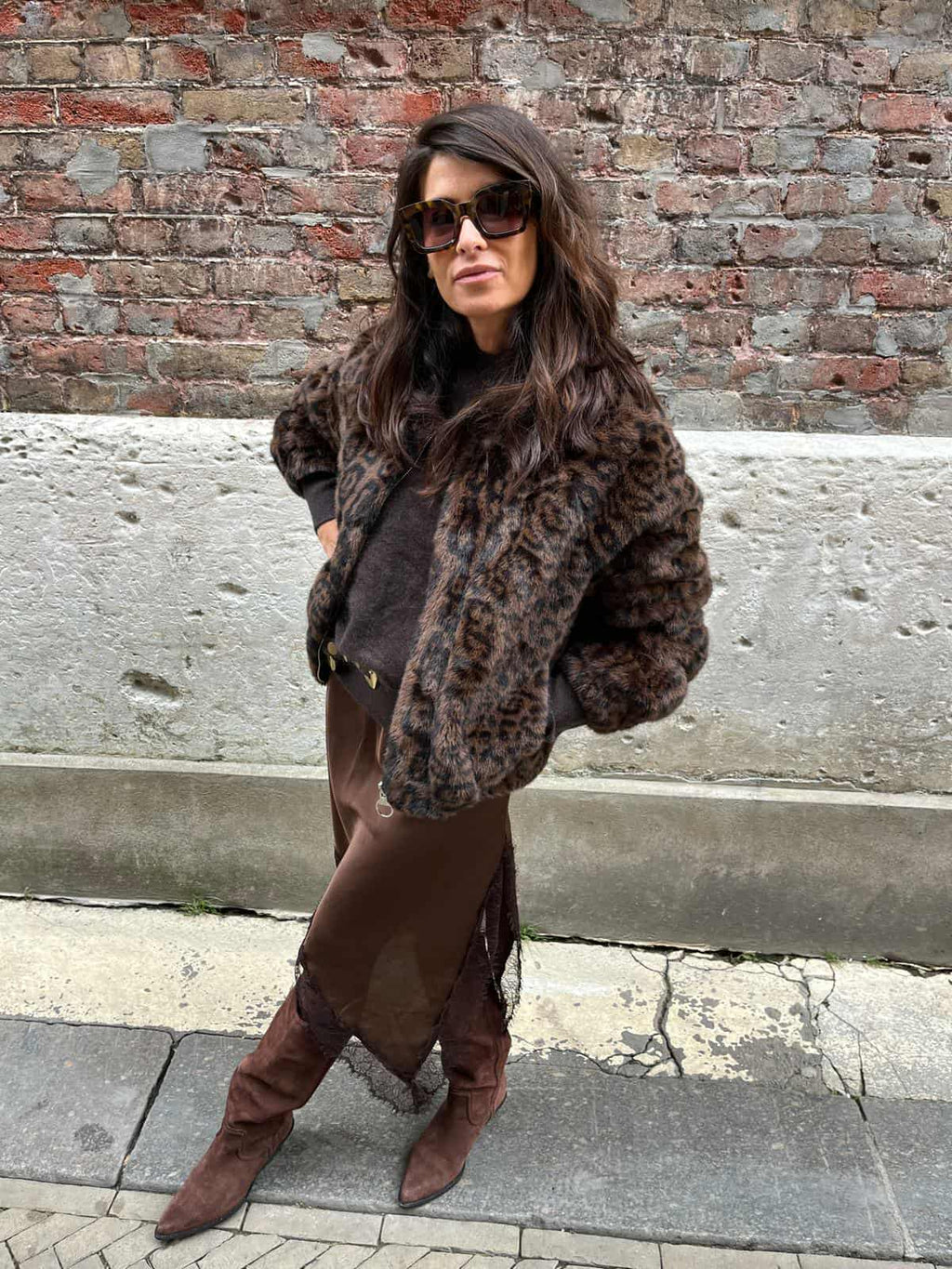 Manteau Léopard