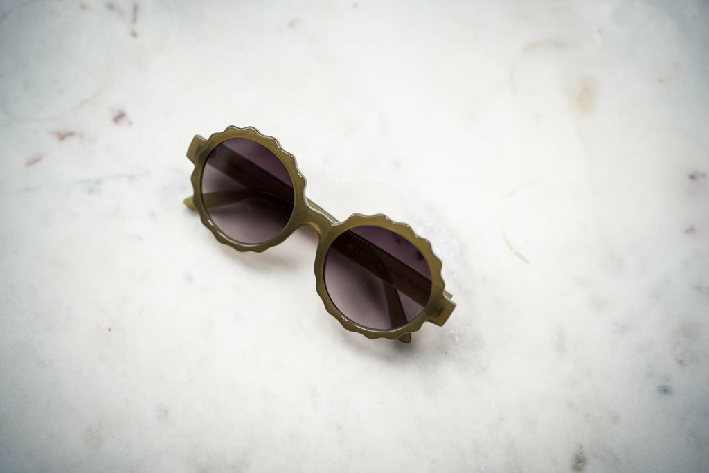 Lunettes Fleur Olive