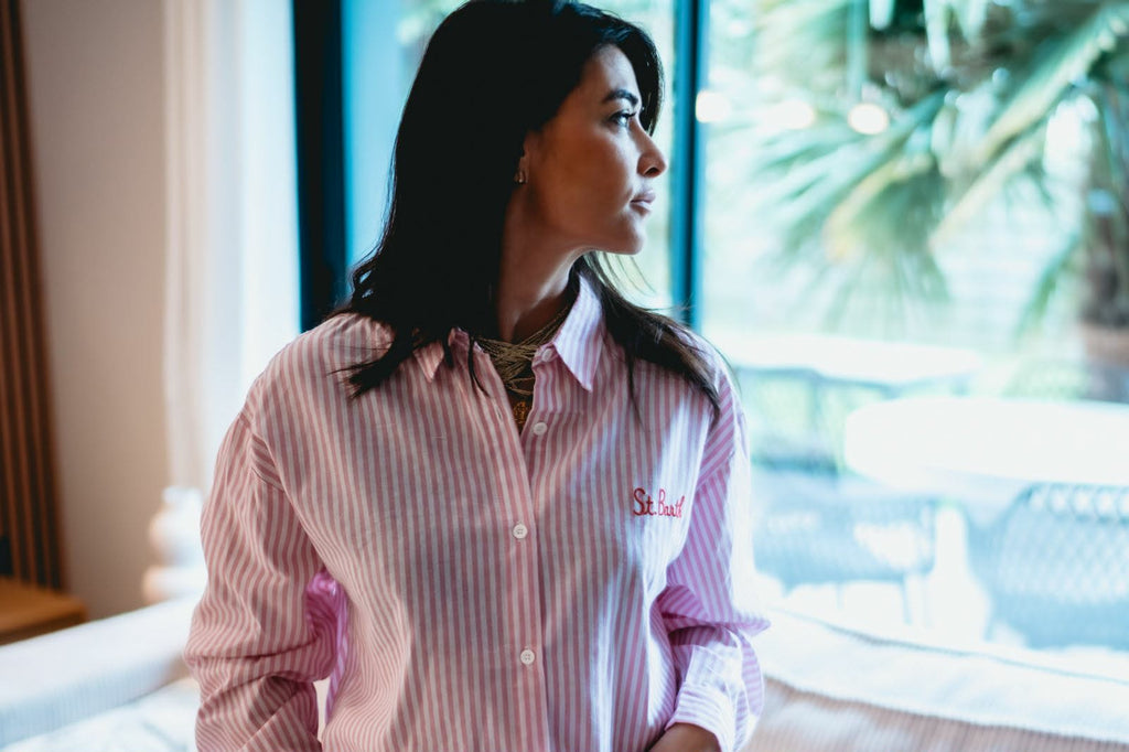 Chemise St Barth Rose