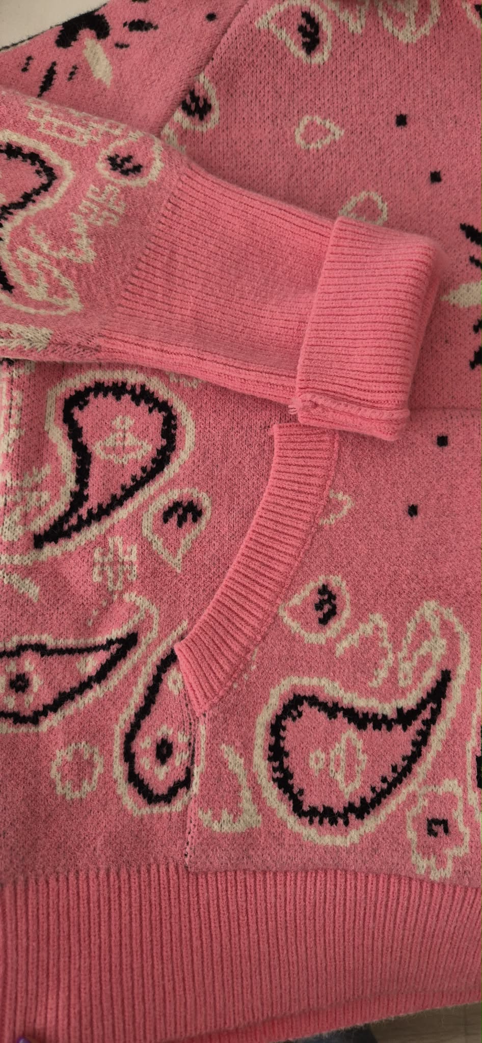 Gilet Bandana rose